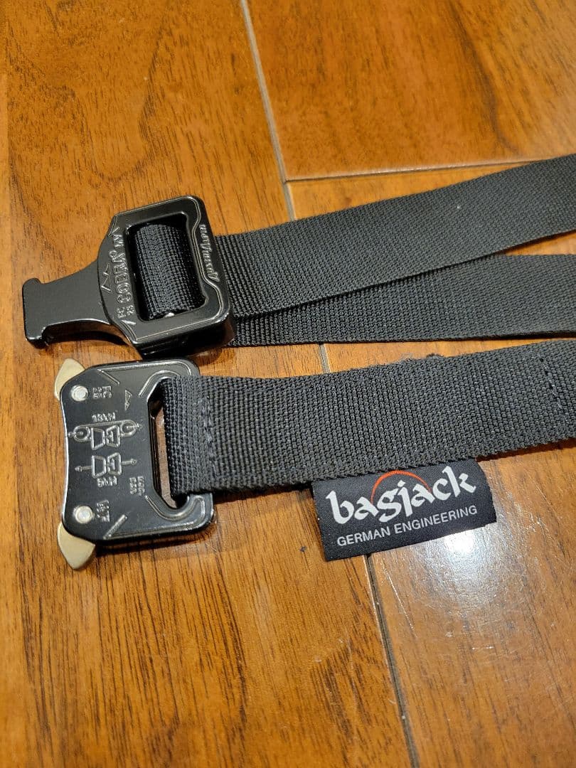 bagjack バッグジャック コブラベルト ブラック 25mm