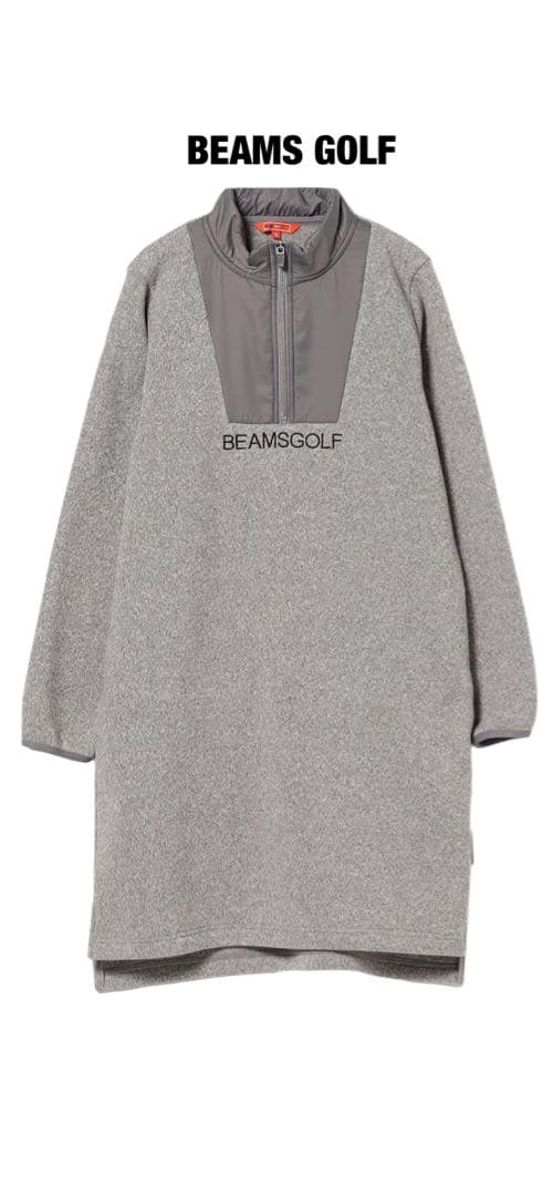 BEAMS GOLF ORANGE LABEL ポーラテックフリースワンピース