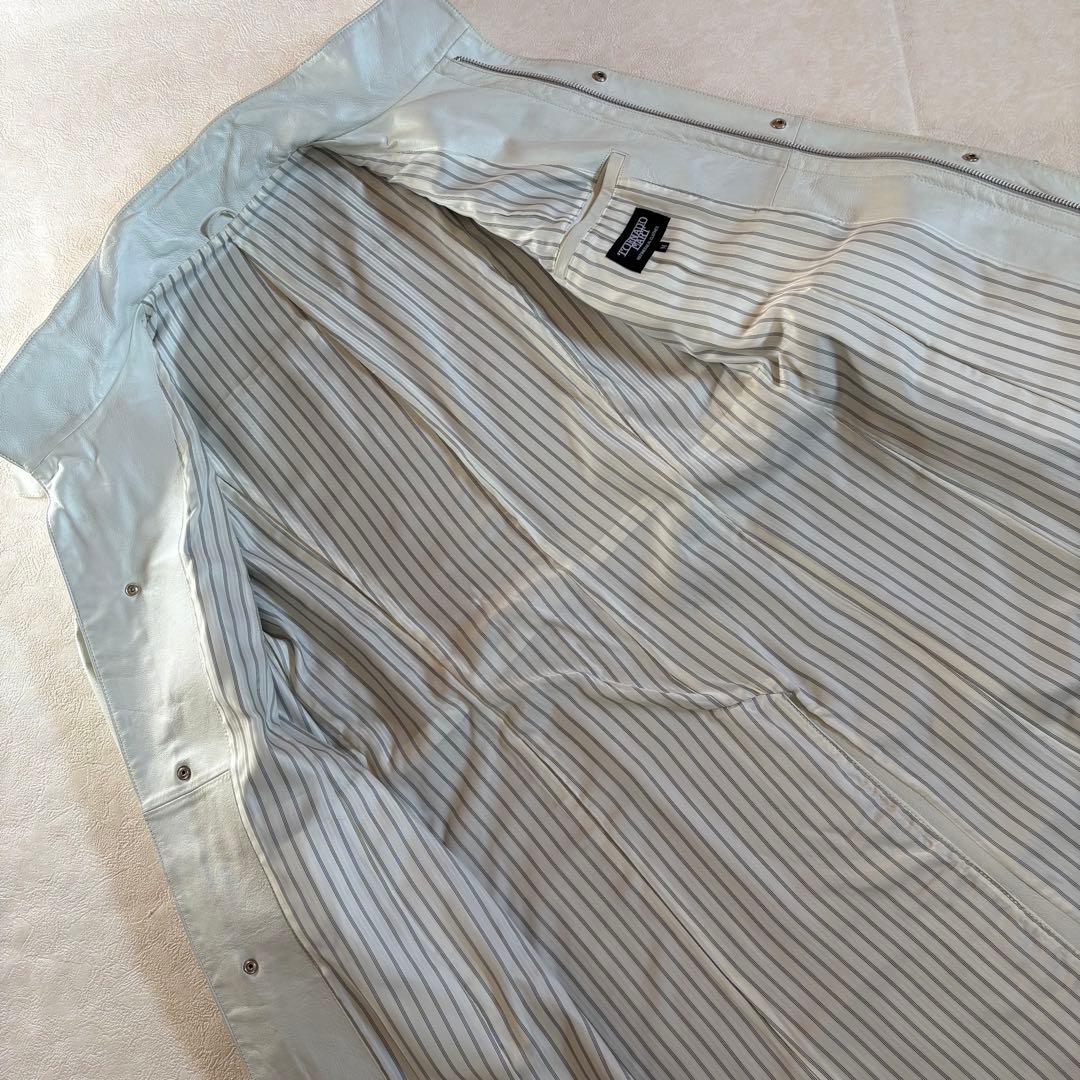 f*a様 vintage TORNADO MART 本革　ホワイト　ロングレザー
