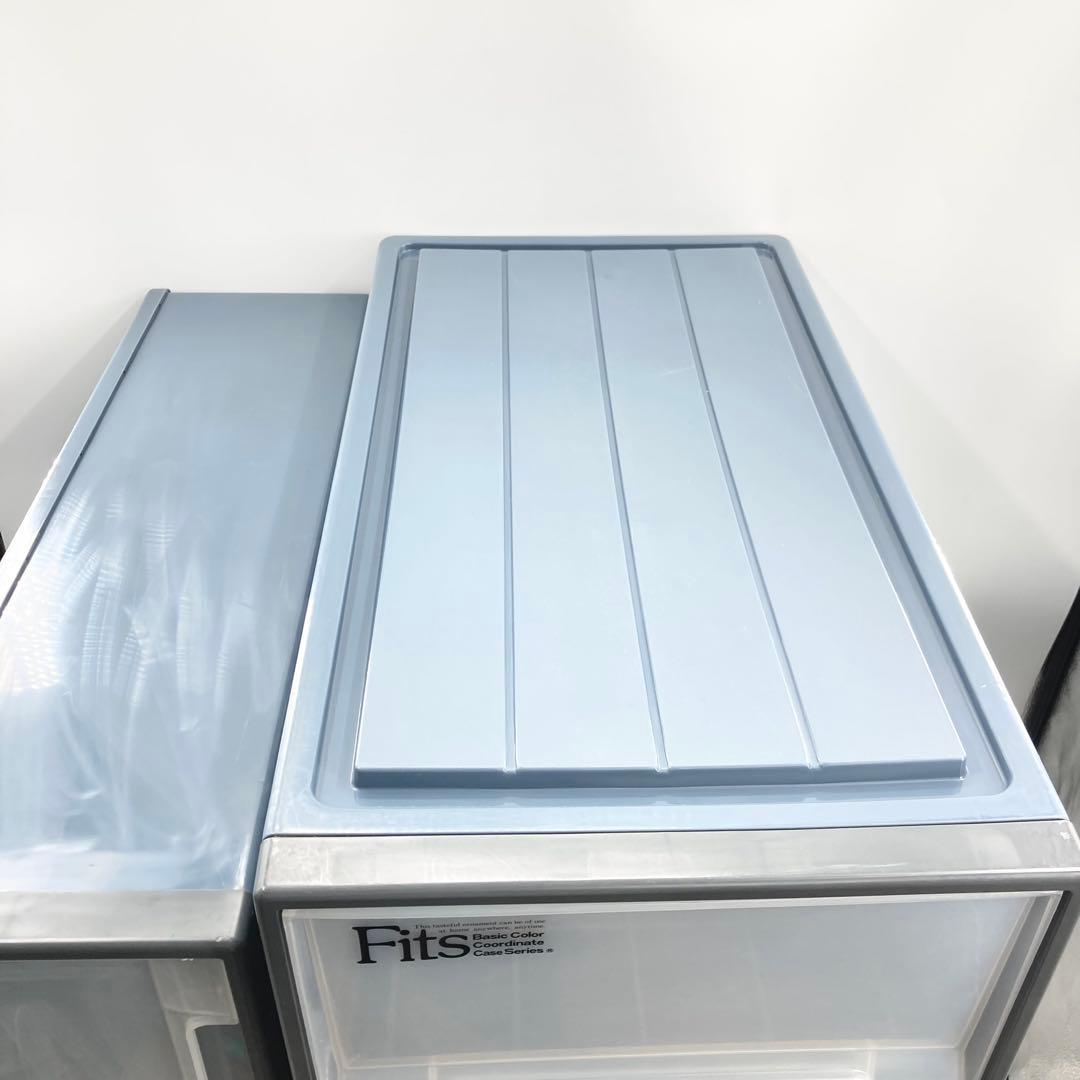 天馬 フィッツケース 押入れ収納 幅39×奥行74×高さ30 日本製 3個セット