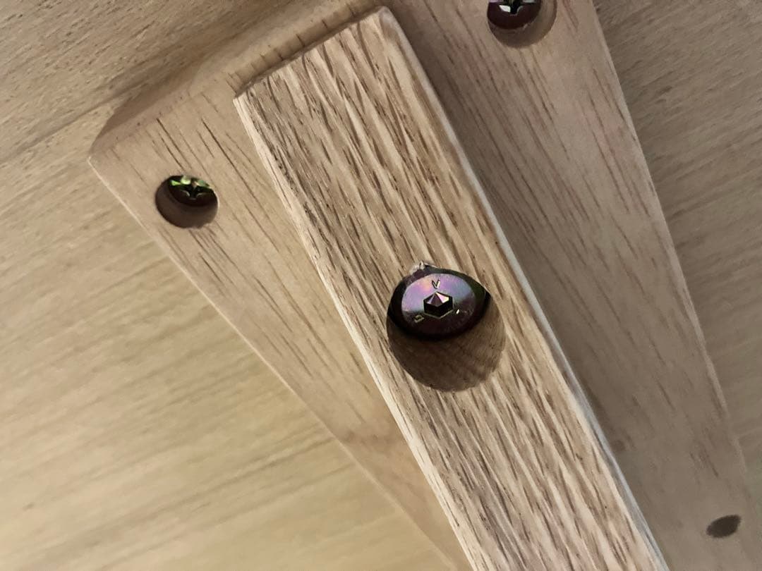 円型ダイニングテーブル110cm 北欧 オーク