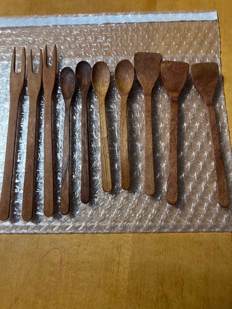 三谷龍二　木製カトラリーセット 10本入り
