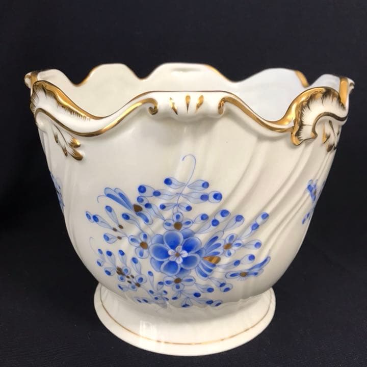 ヘレンド　森の宝物　リブキャッシュポット　ワインクーラー