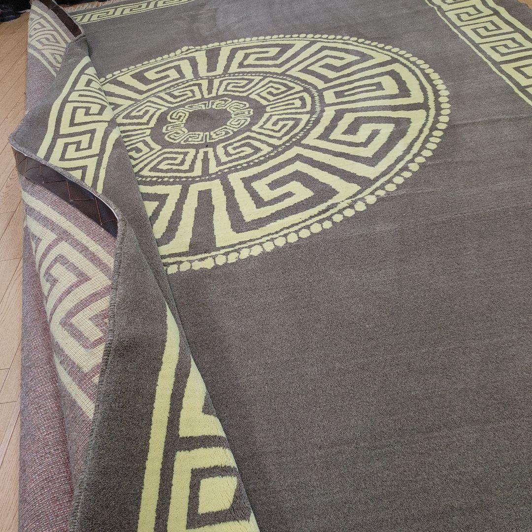 ペルシャ絨毯　新品　シルク（ビスコース）機械織り 305x204 高級品