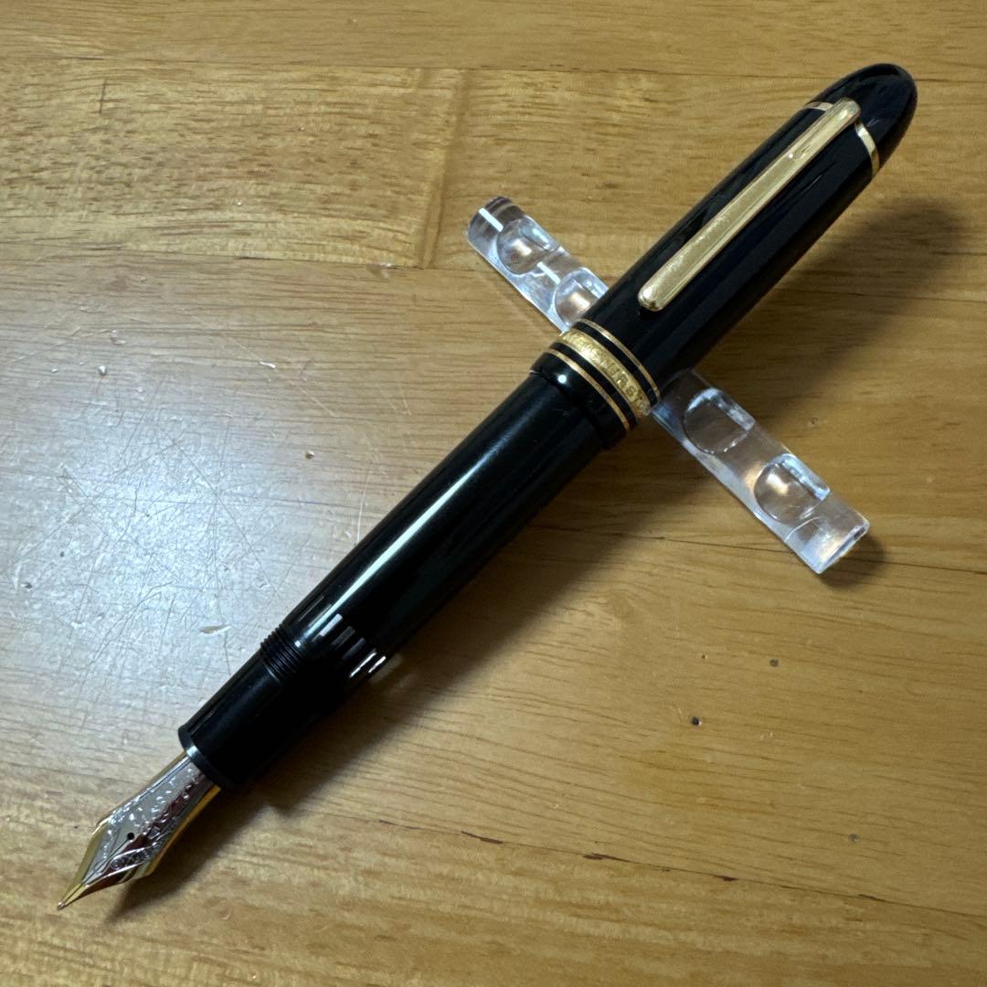 美品 MONTBLANC モンブラン 149 万年筆 18k M ブラック