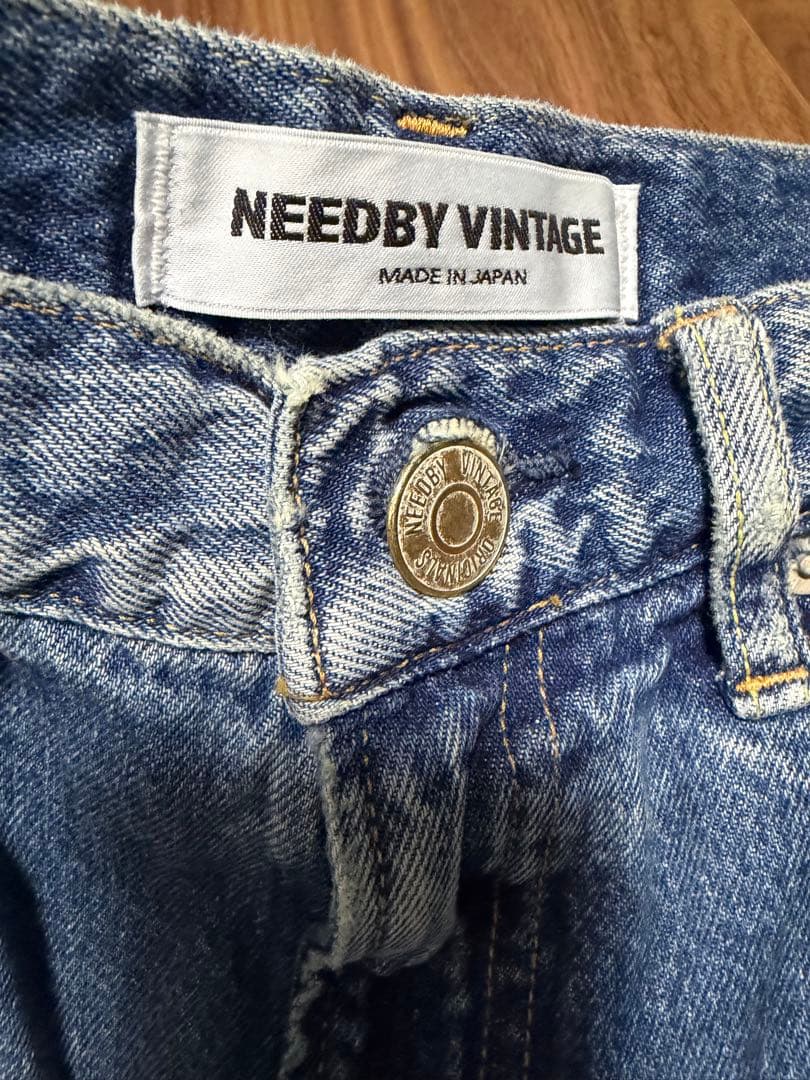 NEEDBY heritage/ニードバイヘリテージ 別注flarefitデニム