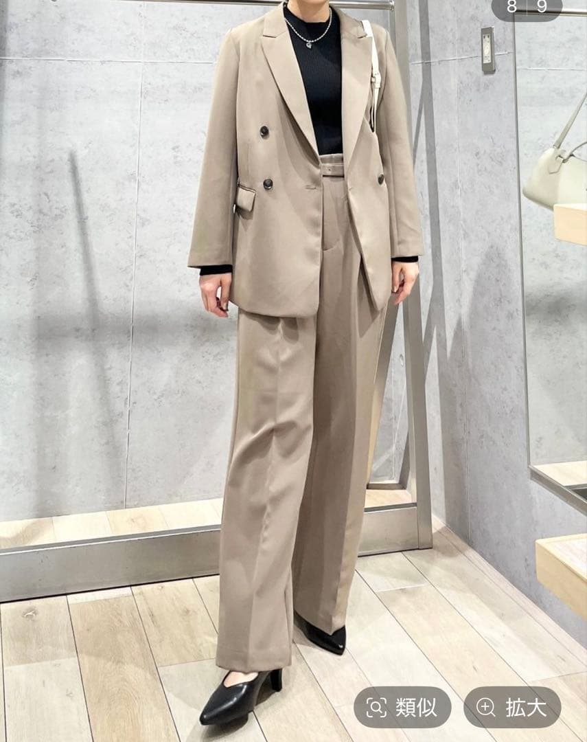 レプシィム　オケージョン　セレモニー　ジャケットパンツセットアップ