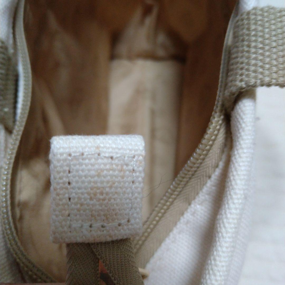 ダッフィートートバッグ　ベージュ