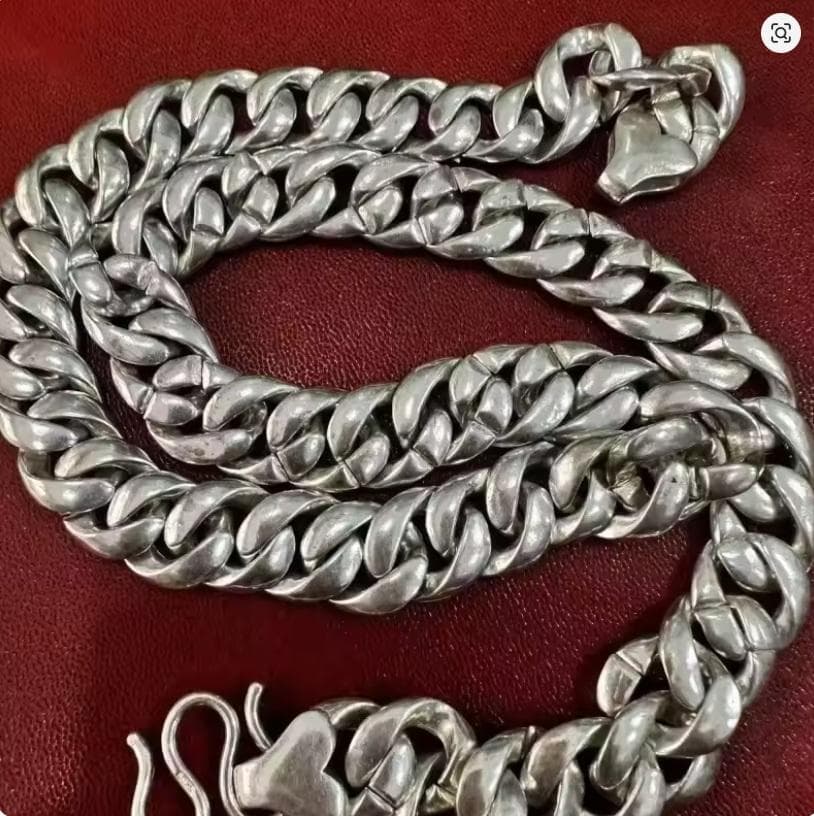 シルバー925 重量級 喜平ネックレス 約177g ヴィンテージ メンズ