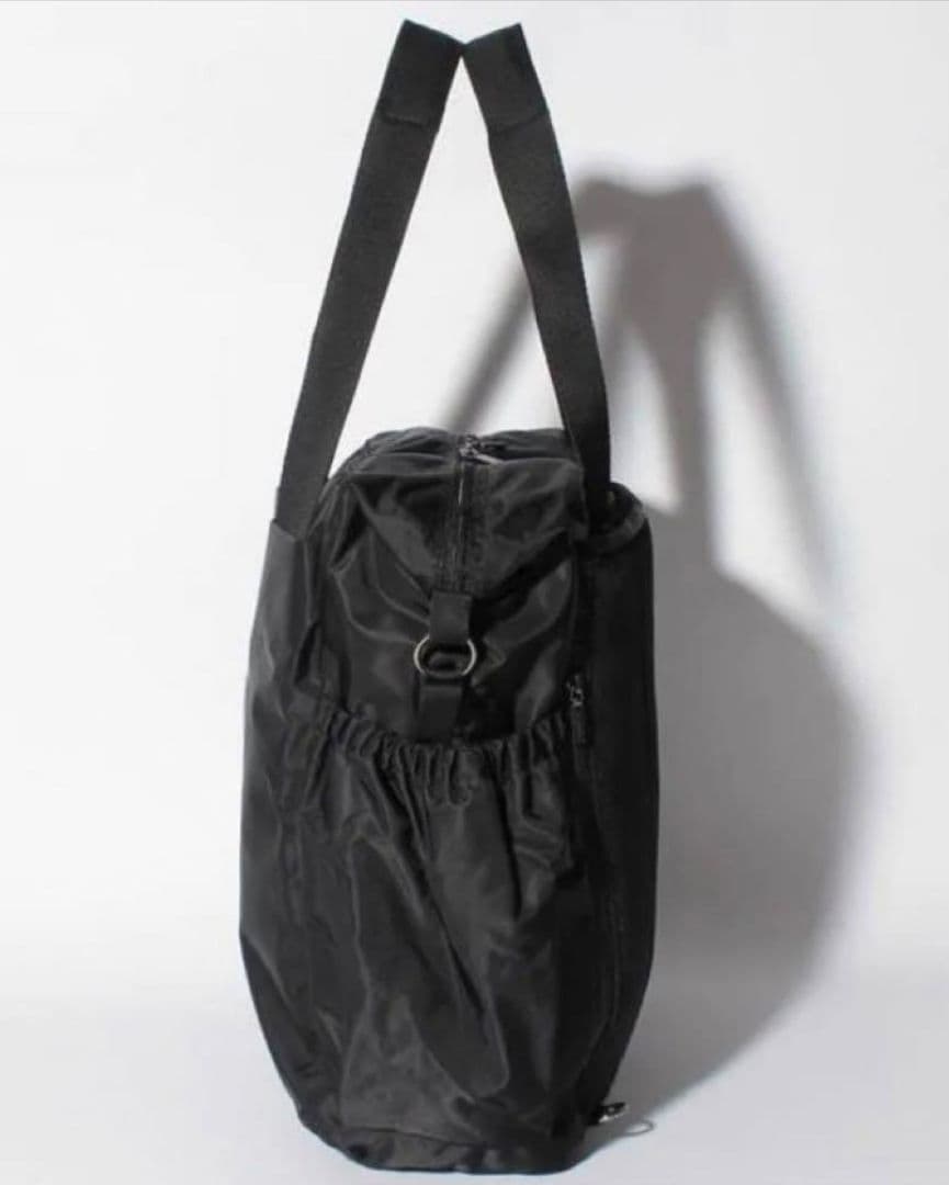 agnès b. ブラック トートバッグ マザーズバッグ