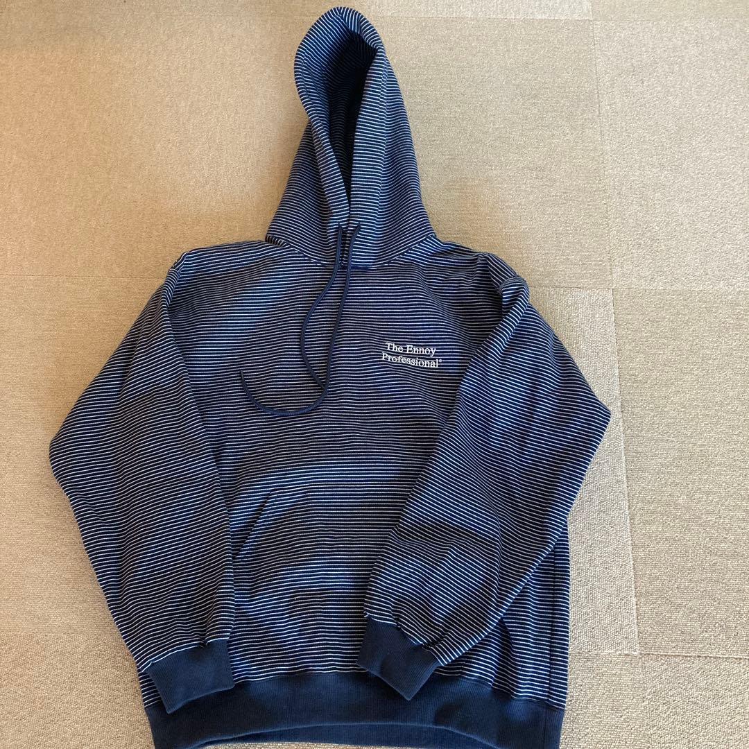25AW ennoy border hoodie sweat エンノイ　パーカー