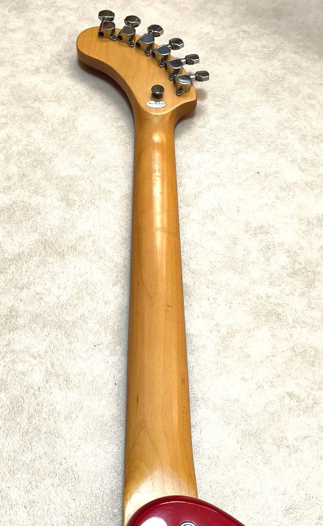 【美品】ZO-3 レッド アンプ内蔵ミニギター ヘッドフォン利用可能！！