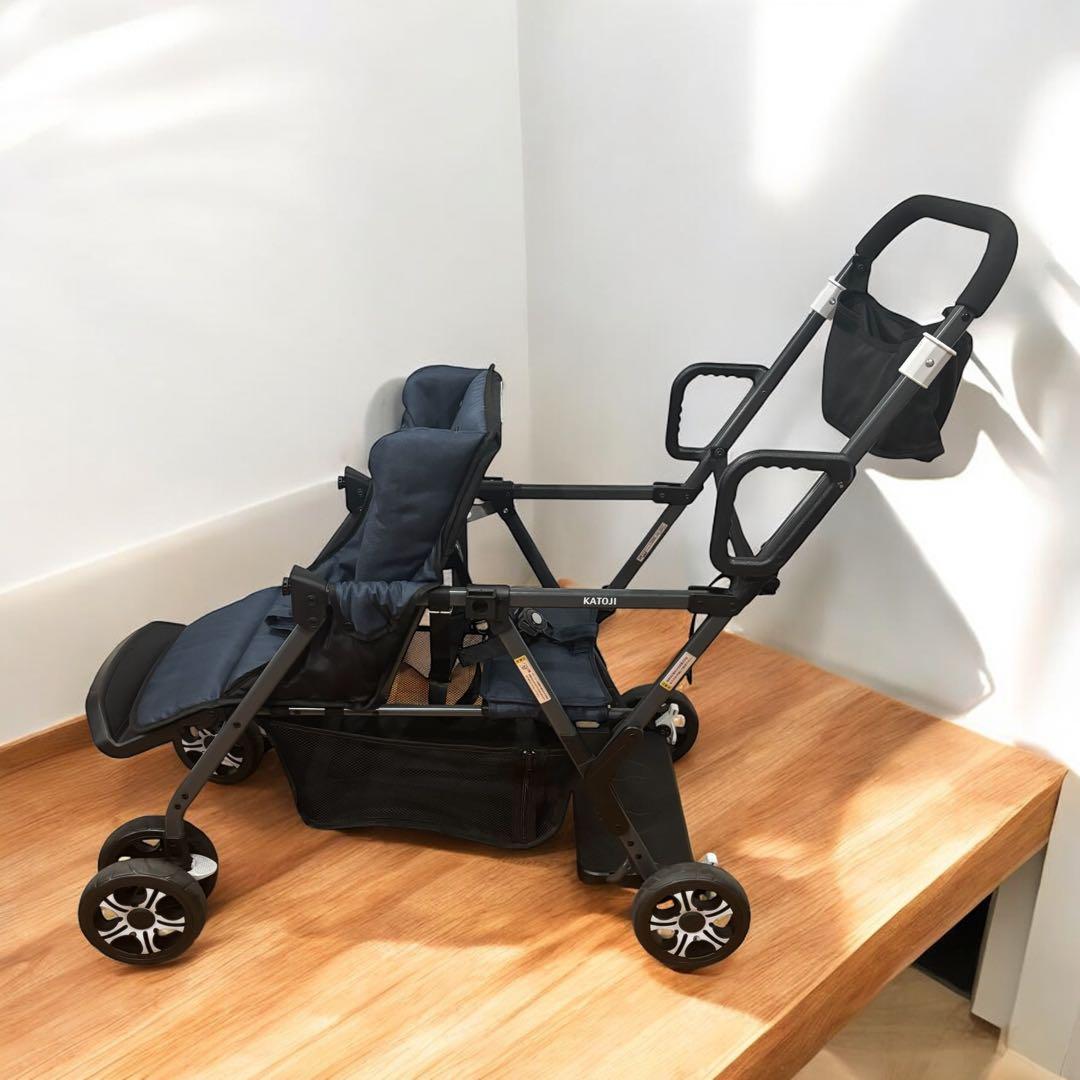 美品✨清潔安心 KATOJI 2人でゴー 兄弟お出かけに