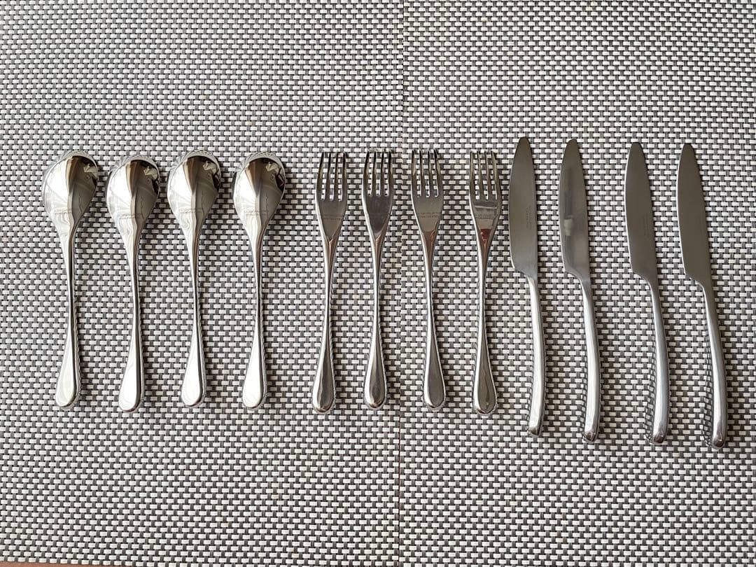 ★大幅お値下げ★ ステンレス　カトラリーセット 12点