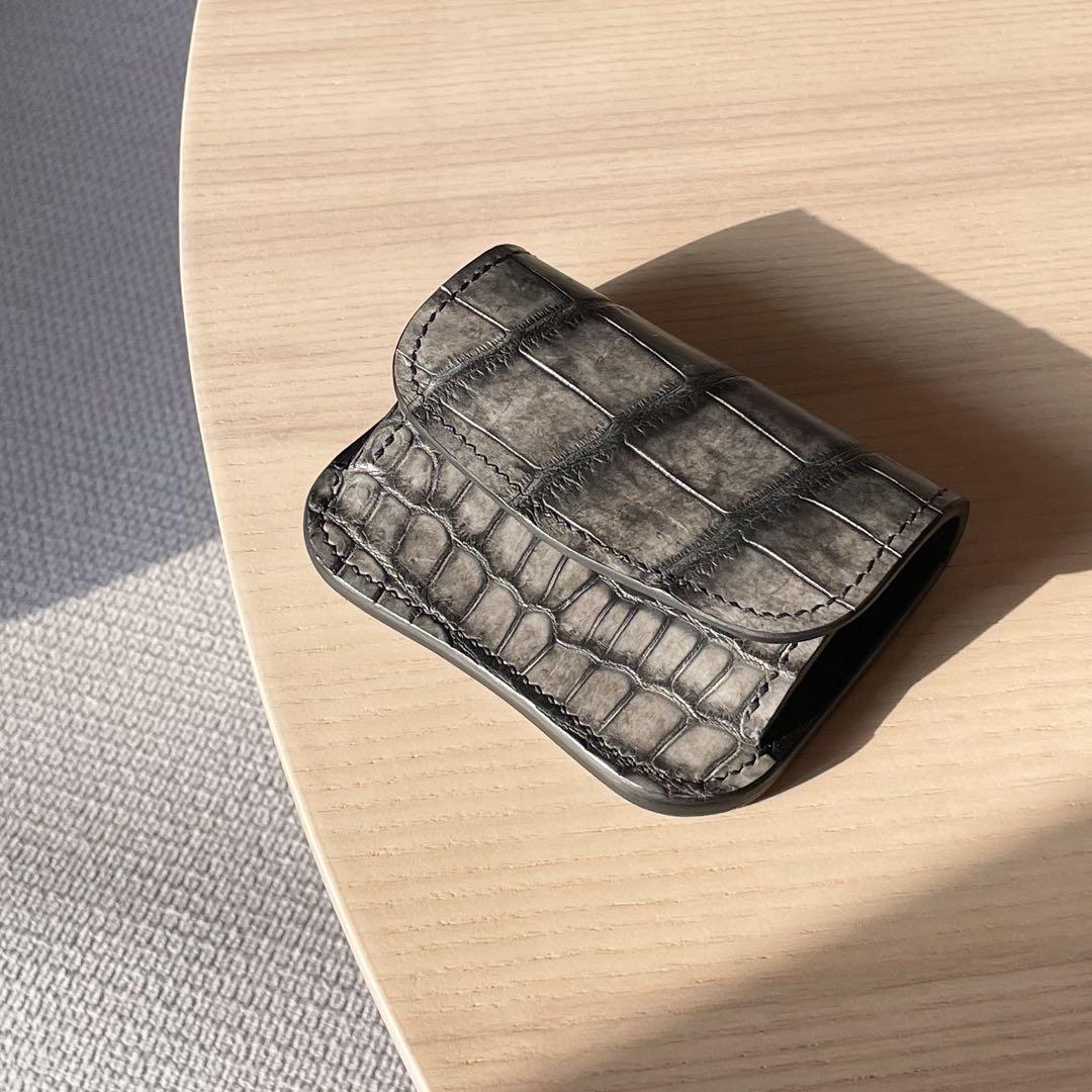 クロコダイル ポロサス 墨染 レジェロ ケース