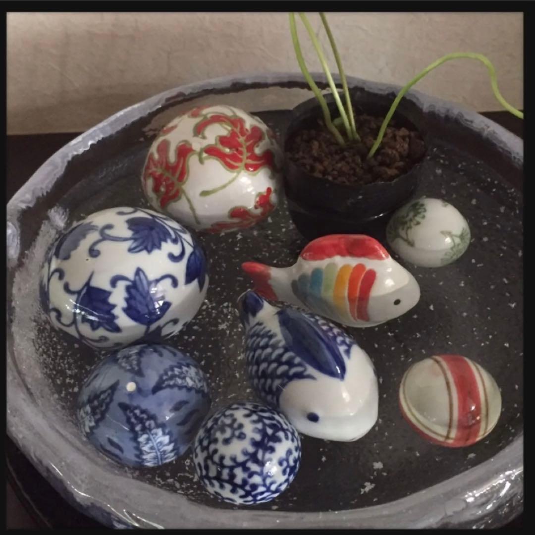 ＊浮球色々＊ 生き物 蓮 魚 くじら あひる 金魚