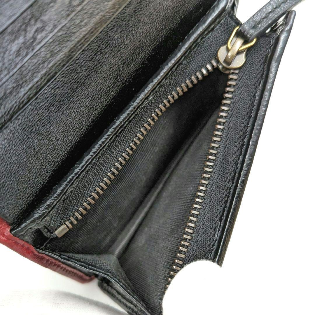 【美品】GUCCI グッチ GGマーモント 折り財布 マルチカラー