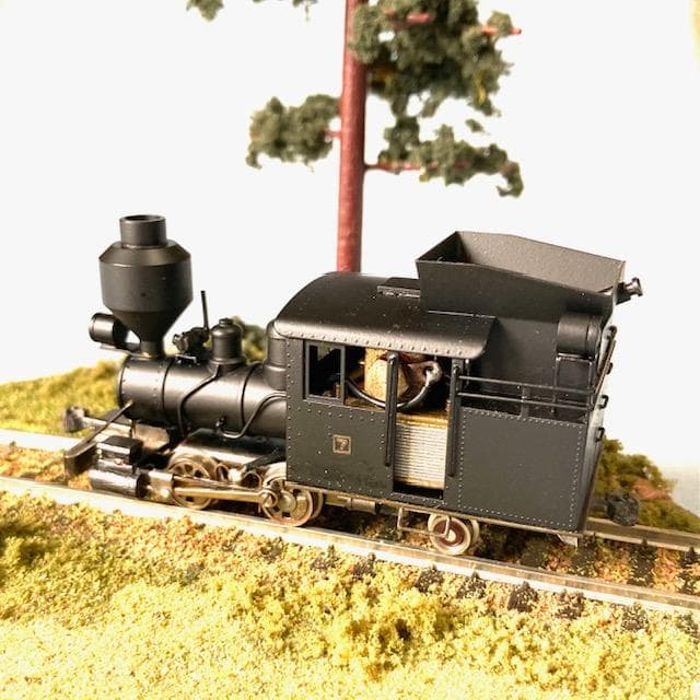 木曽森林鉄道B1リアタンクロコ つぼみ堂製 HO (16.5㎜)