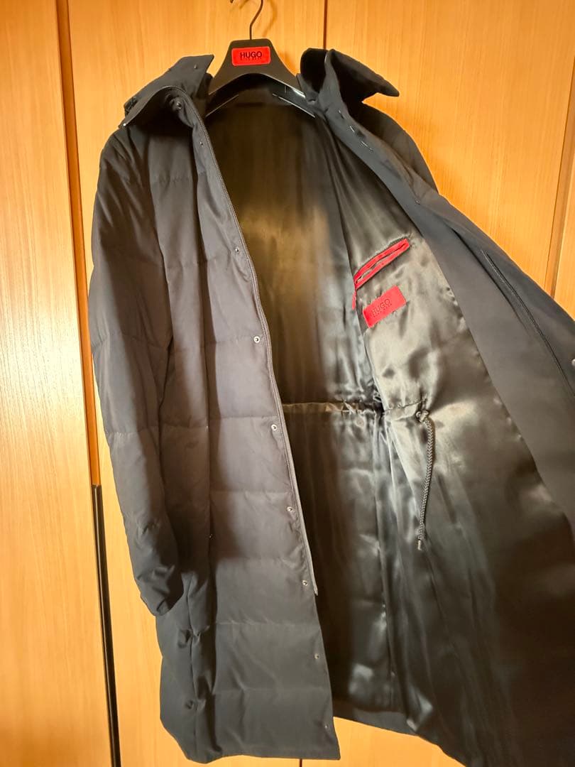 HUGO BOSS（ヒューゴボス）正規品 ベンチコート XLサイズ（フード付き）