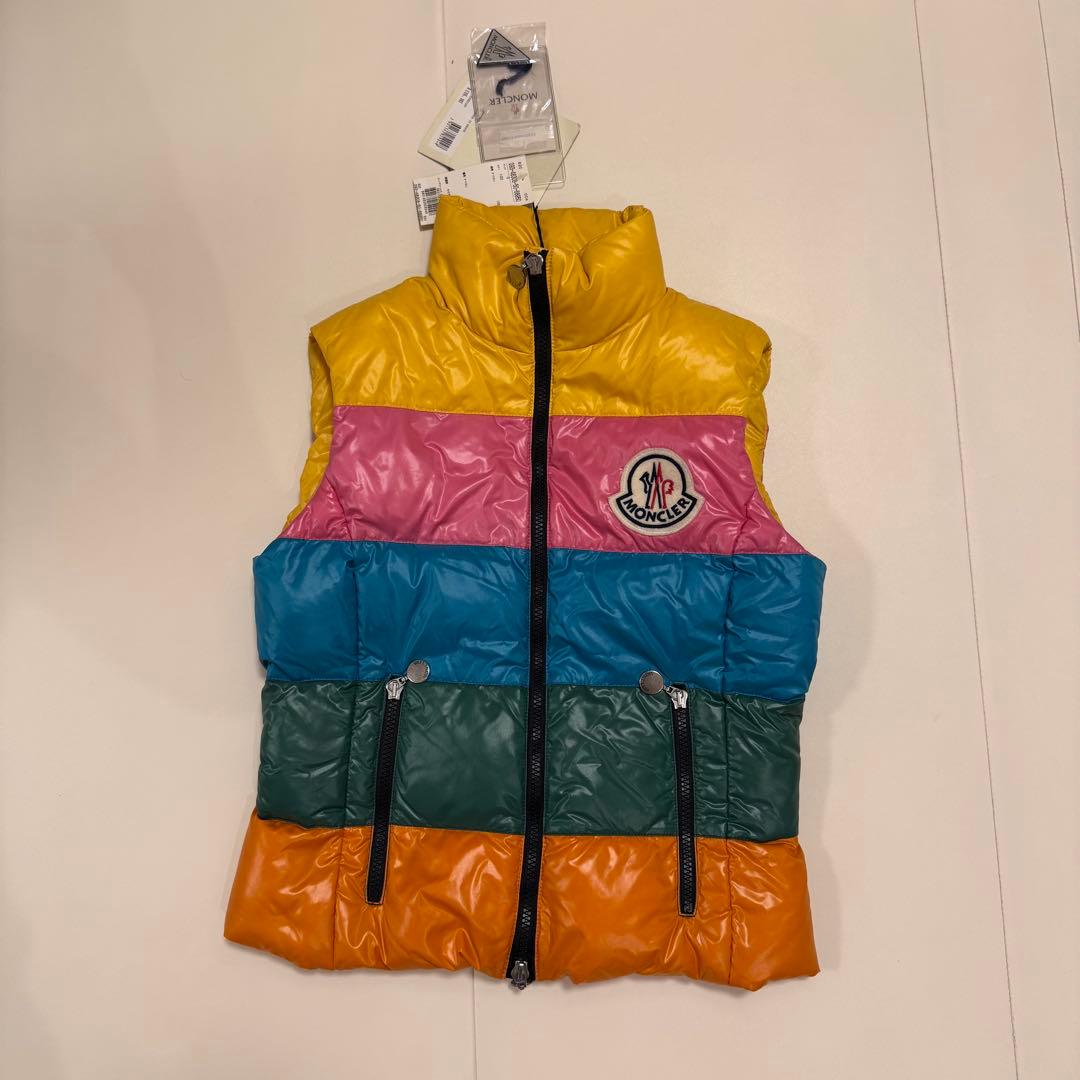 MONCLER カラフルダウンベスト サイズ0