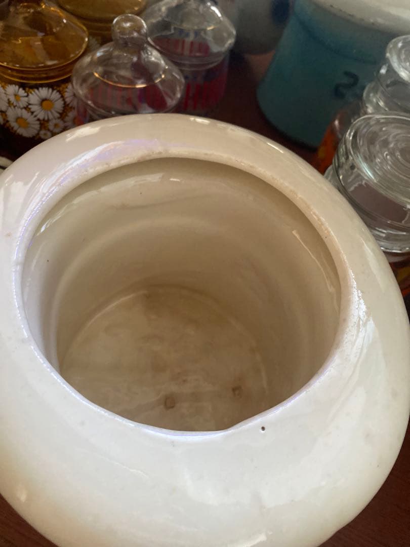 アメリカ製　クッキージャー　ヴィンテージ ウサギ　レトロ　ビスクマジック　USA