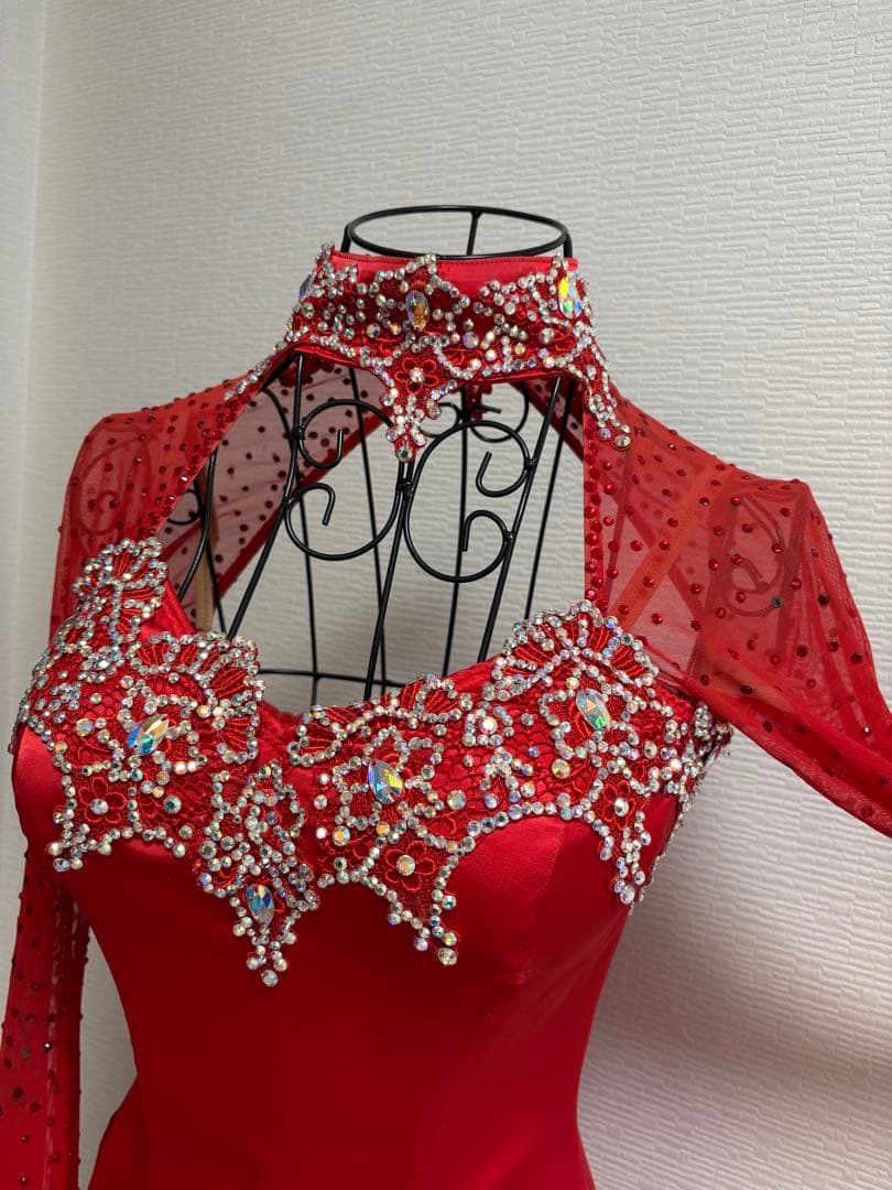 ちゃこ　チャコット社交ダンスドレス スタンダード モダン デモ パーティ