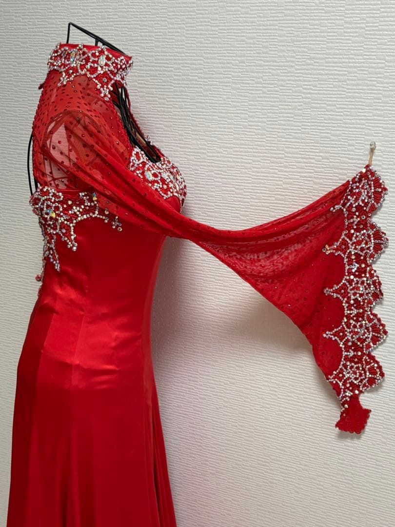 ちゃこ　チャコット社交ダンスドレス スタンダード モダン デモ パーティ