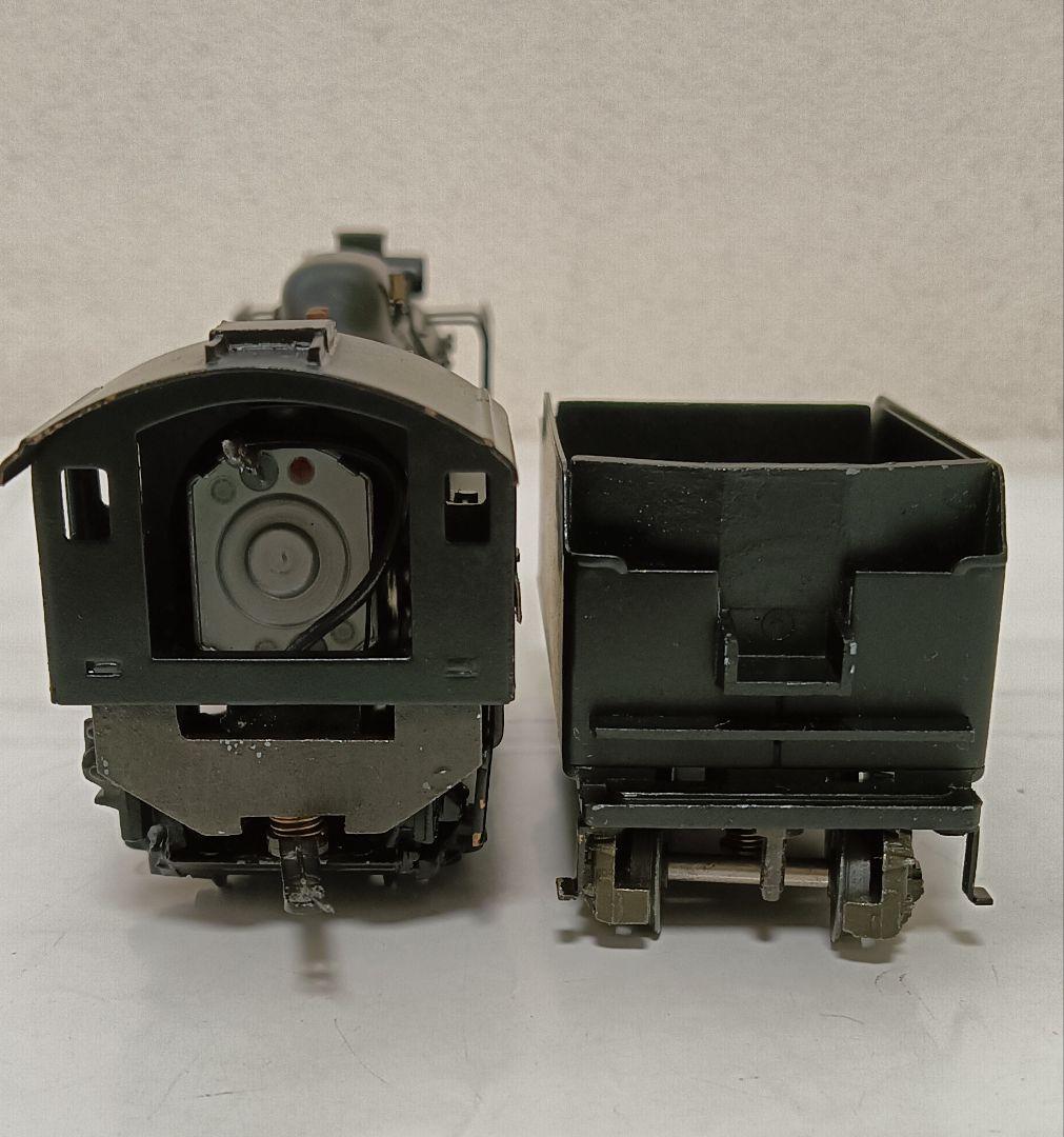 HOゲージ 天賞堂アダチ Ｄ51蒸気機関車、カンモーター、メンテナンス済