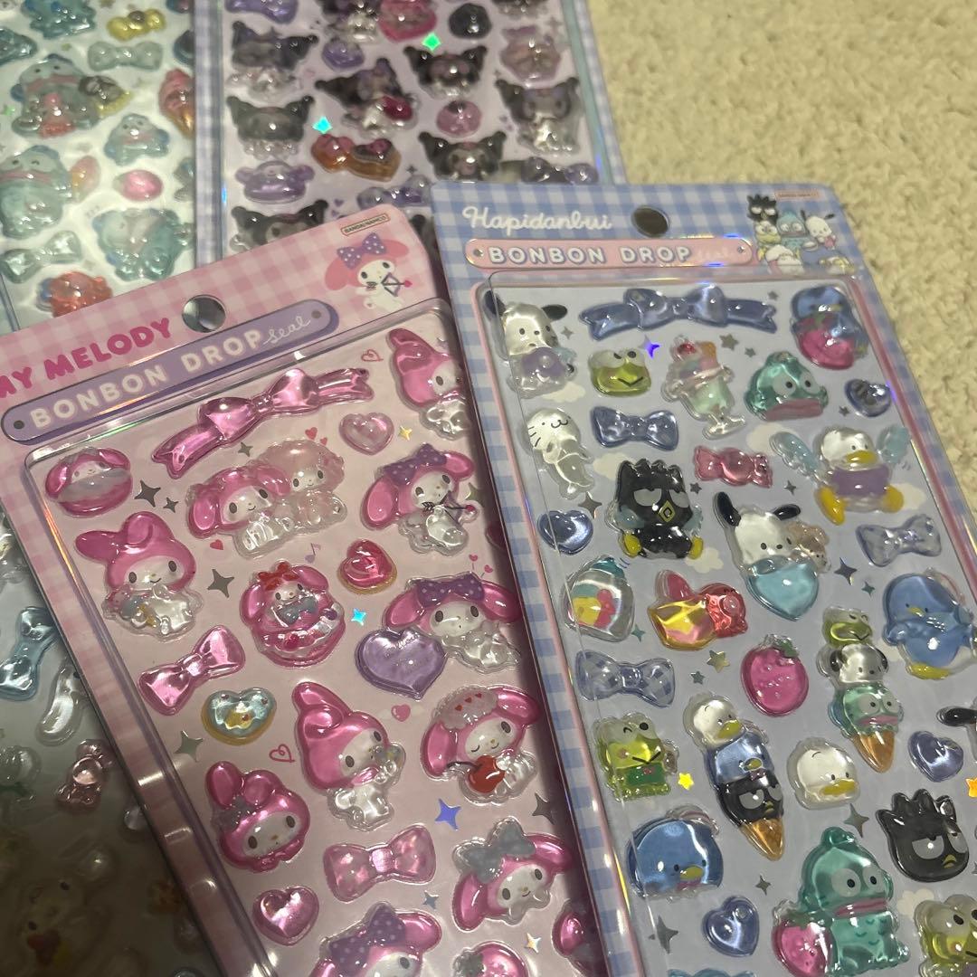 サンリオ ボンボンドロップシール 正規品