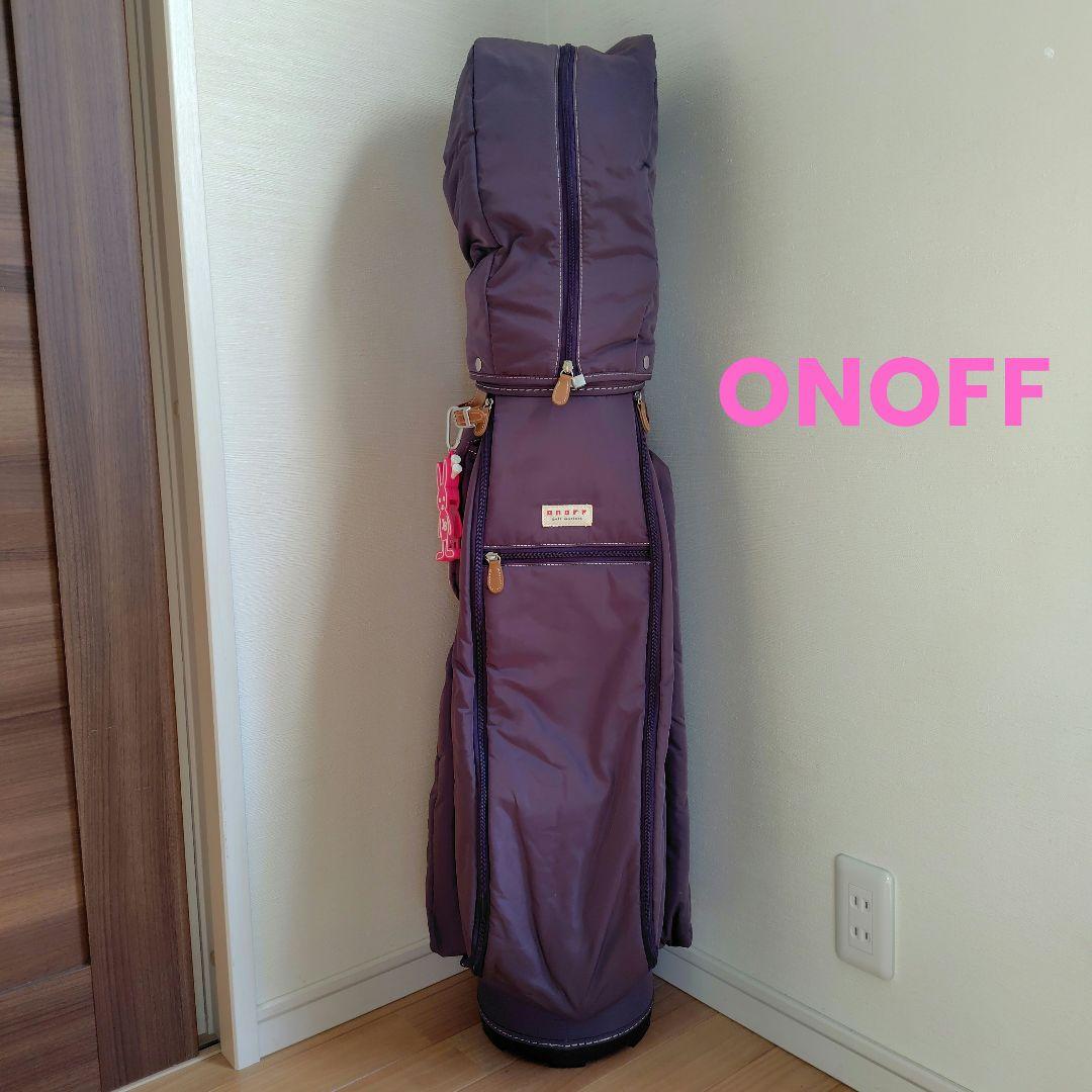 ONOFF オノフ レディース キャディバッグ OB0722 極美品　おまけ付き