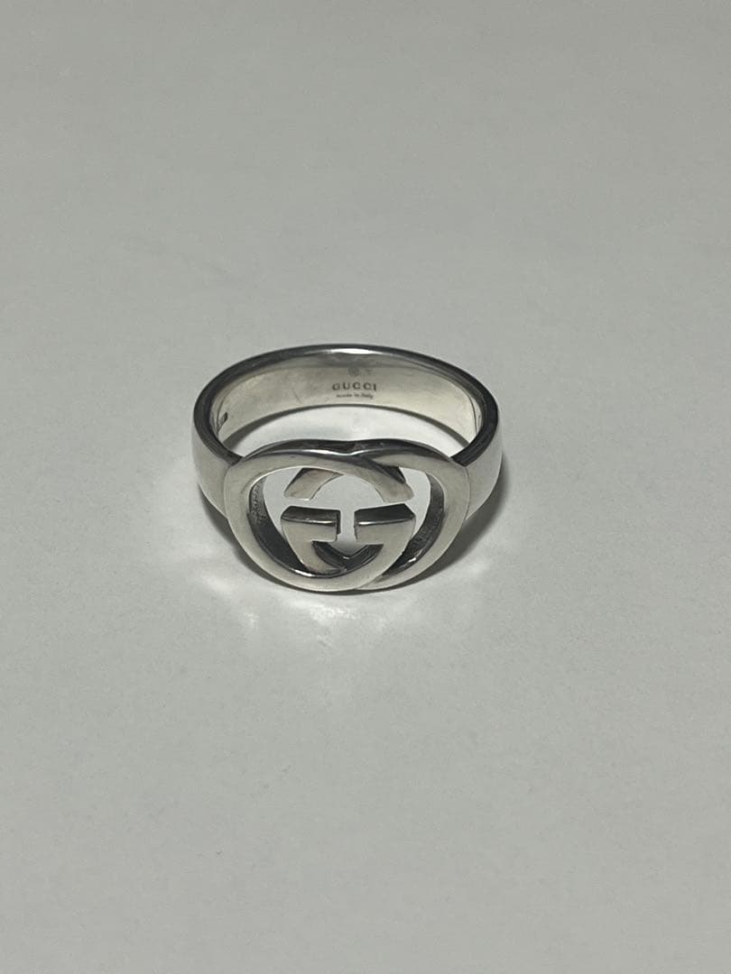 美品 GUCCI 指輪　インターロッキングリング　21号