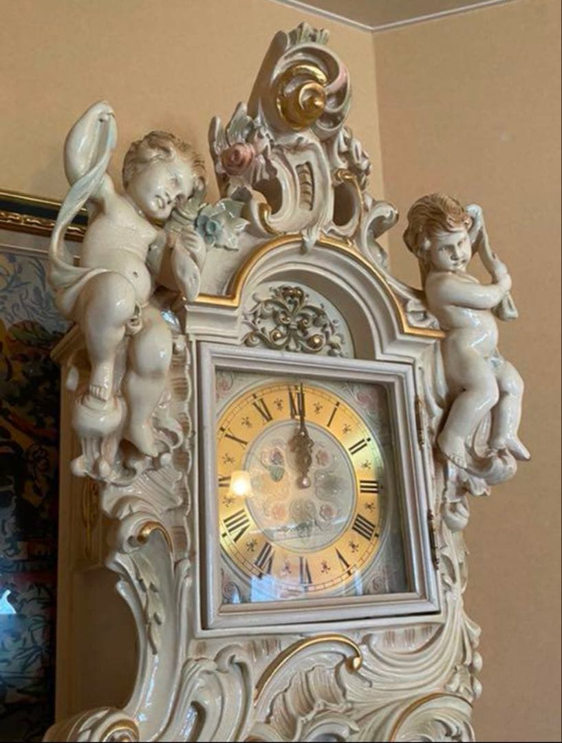 ♡ロココ♡ホールクロック♡ジャンク♡