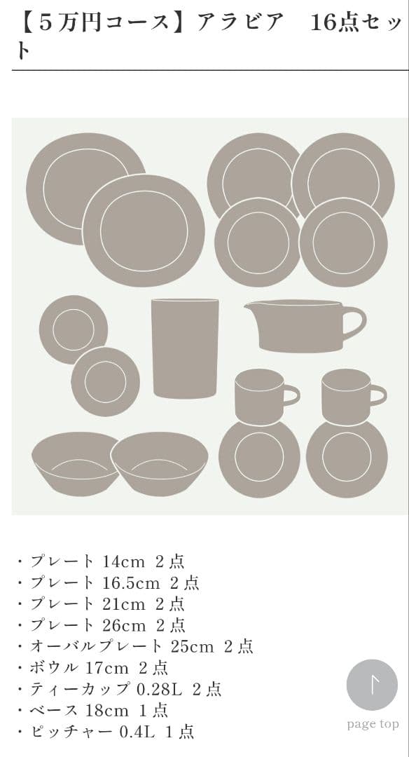 【新品】ARABIA　アラビア　Paratiisi パラティッシ 16点セット