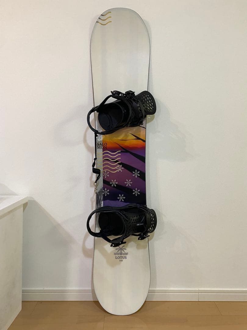 SALOMON スノーボード142 バインディング　アクセサリーセット