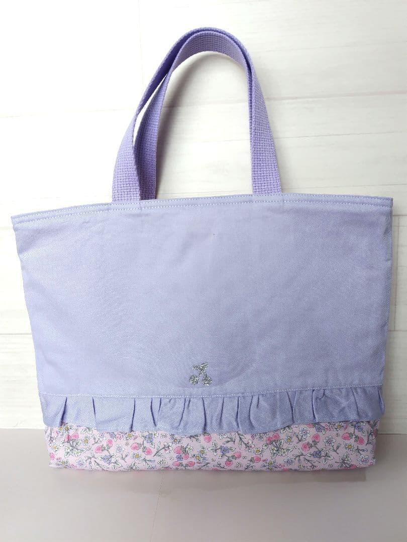 入園入学グッズ4点セット いちご花柄