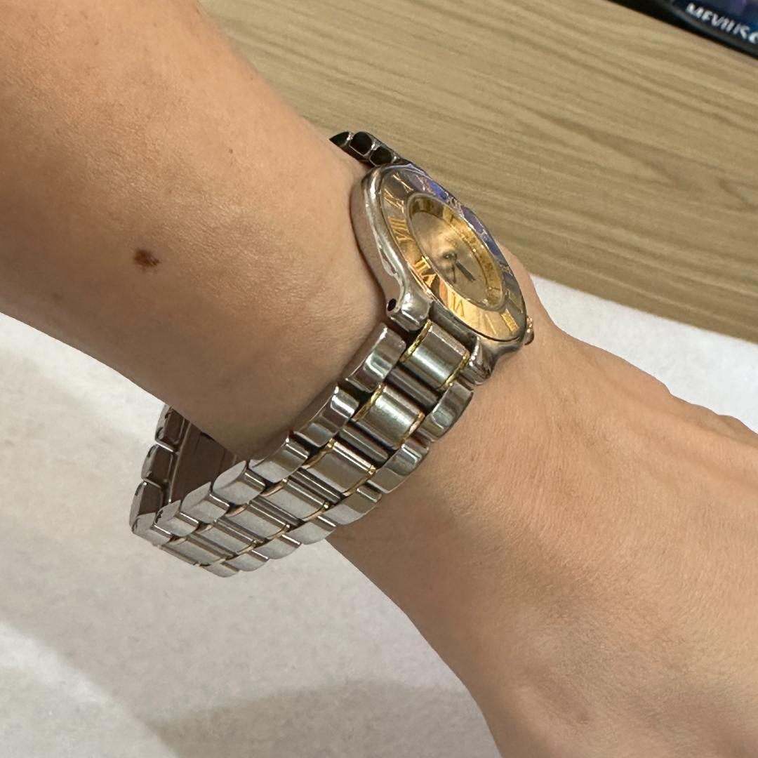 カルティエ マスト21 SMコンビ（SSxYG）クォーツ