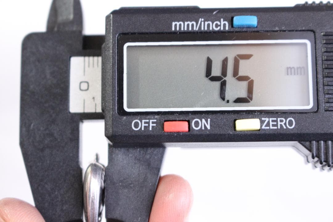 40s　スウィートハートジュエリー　WW2　シルバー　チャーム　一輪　勿忘草