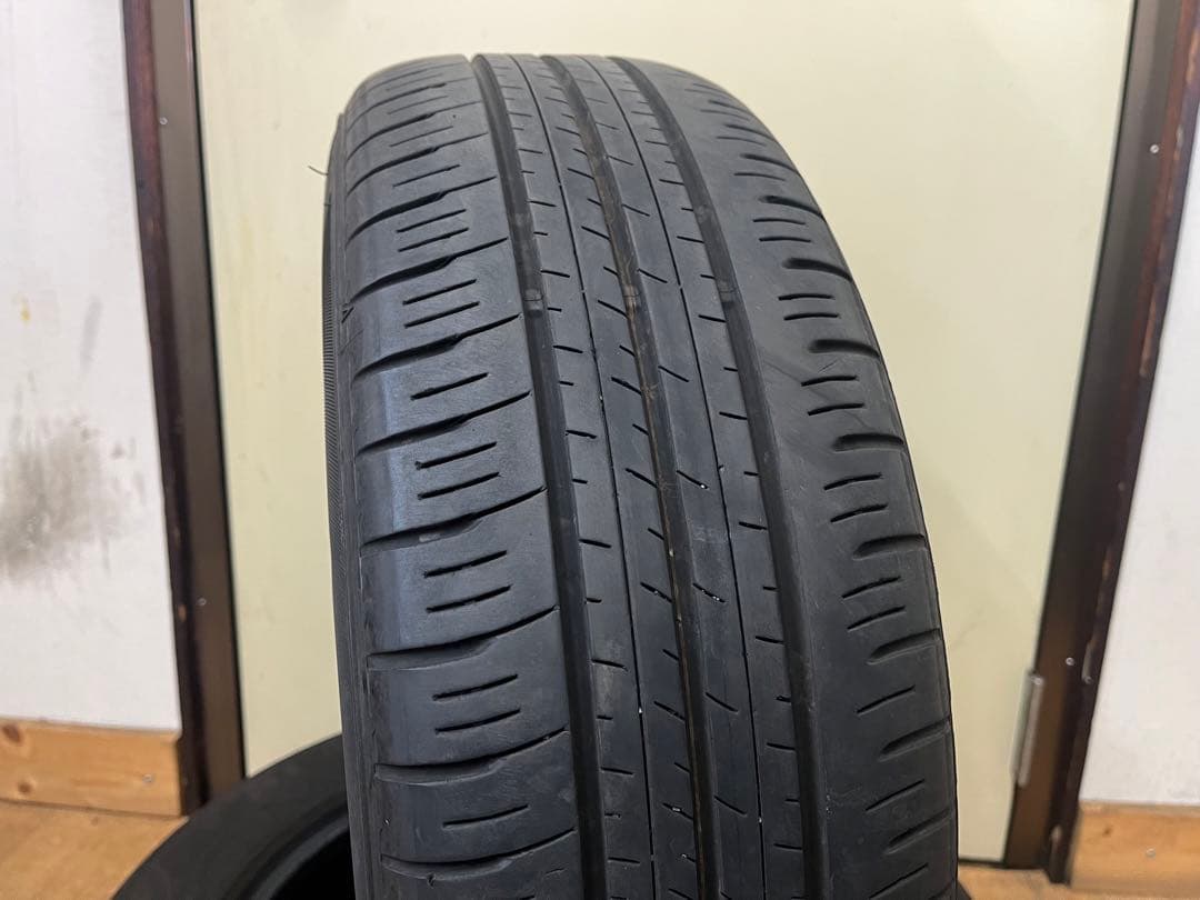 期2019年製 ダンロップ中古夏タイヤ 185/60R15 4本セット アクア等