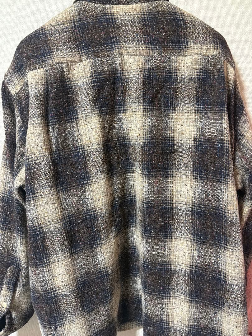 Son of the Cheese サノバチーズチェック柄フランネルシャツ