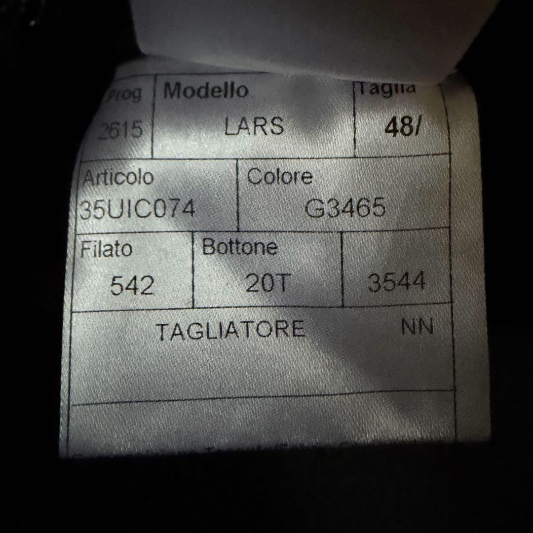 美品　タリアトーレ　カシミヤ混　ベルテッド　ステンカラーコート　ダークグレー