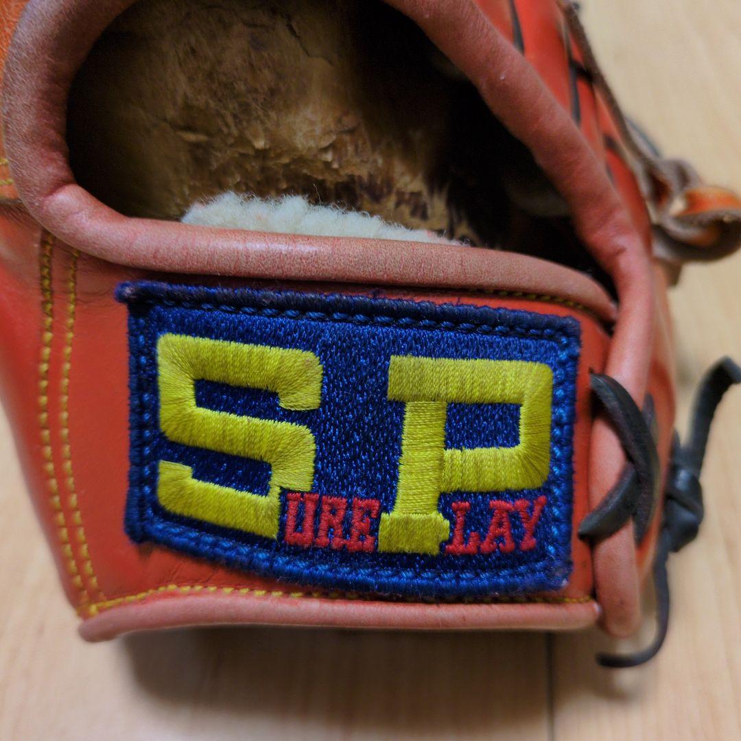 【希少】シュアプレイ　硬式用　外野手　左投げ用グローブ