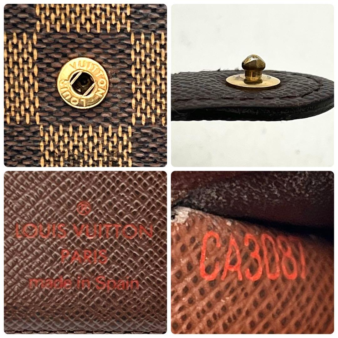 ❣️新型❣️ルイヴィトン ダミエ ヴィエノワ 2つ折り財布 正規品 本物 男女兼用