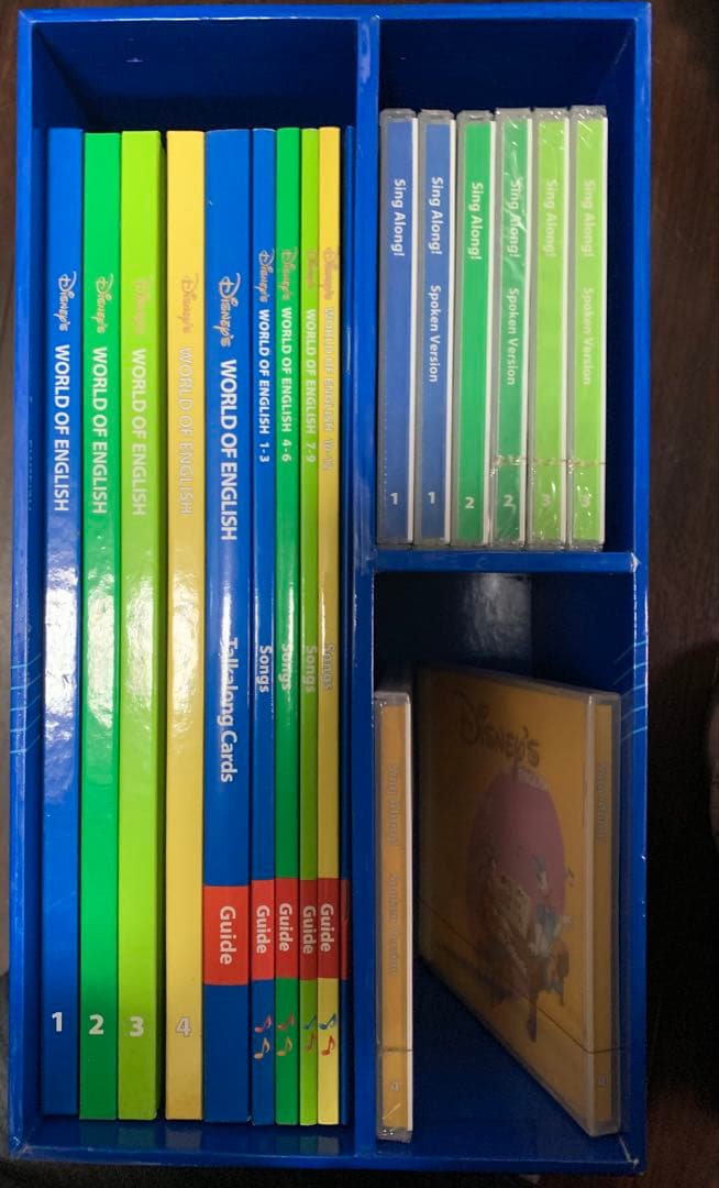 DWE ディズニー英語システム シングアロング DVD CD 12巻等