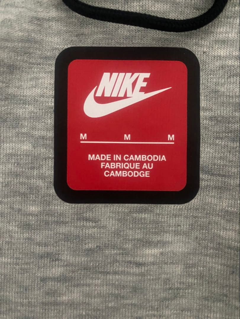 Nike テック　フリース　グレー パーカー Mサイズ