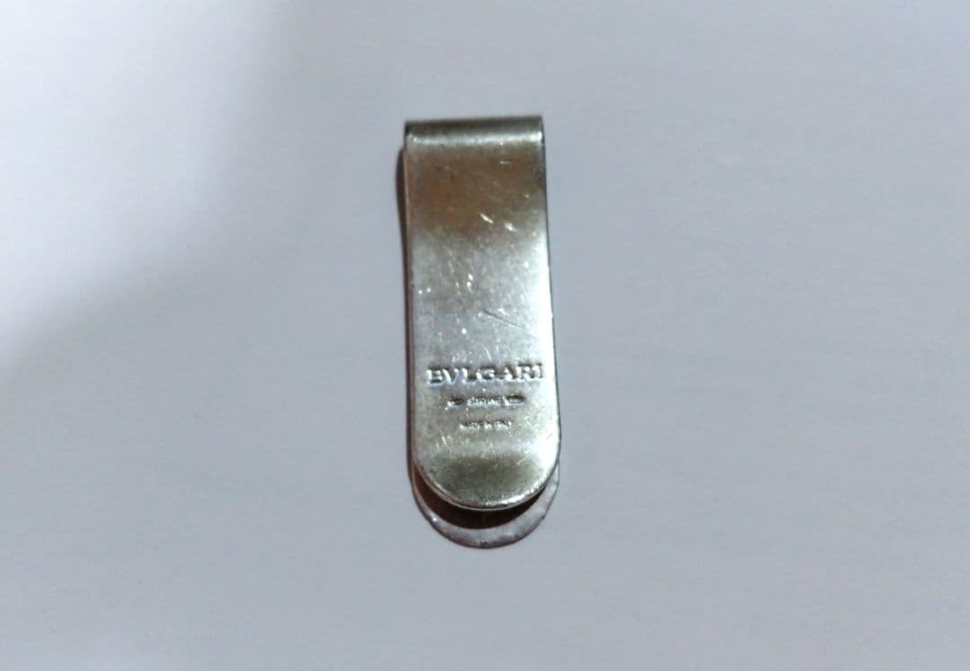 BVLGARI スターリングシルバー マネークリップ