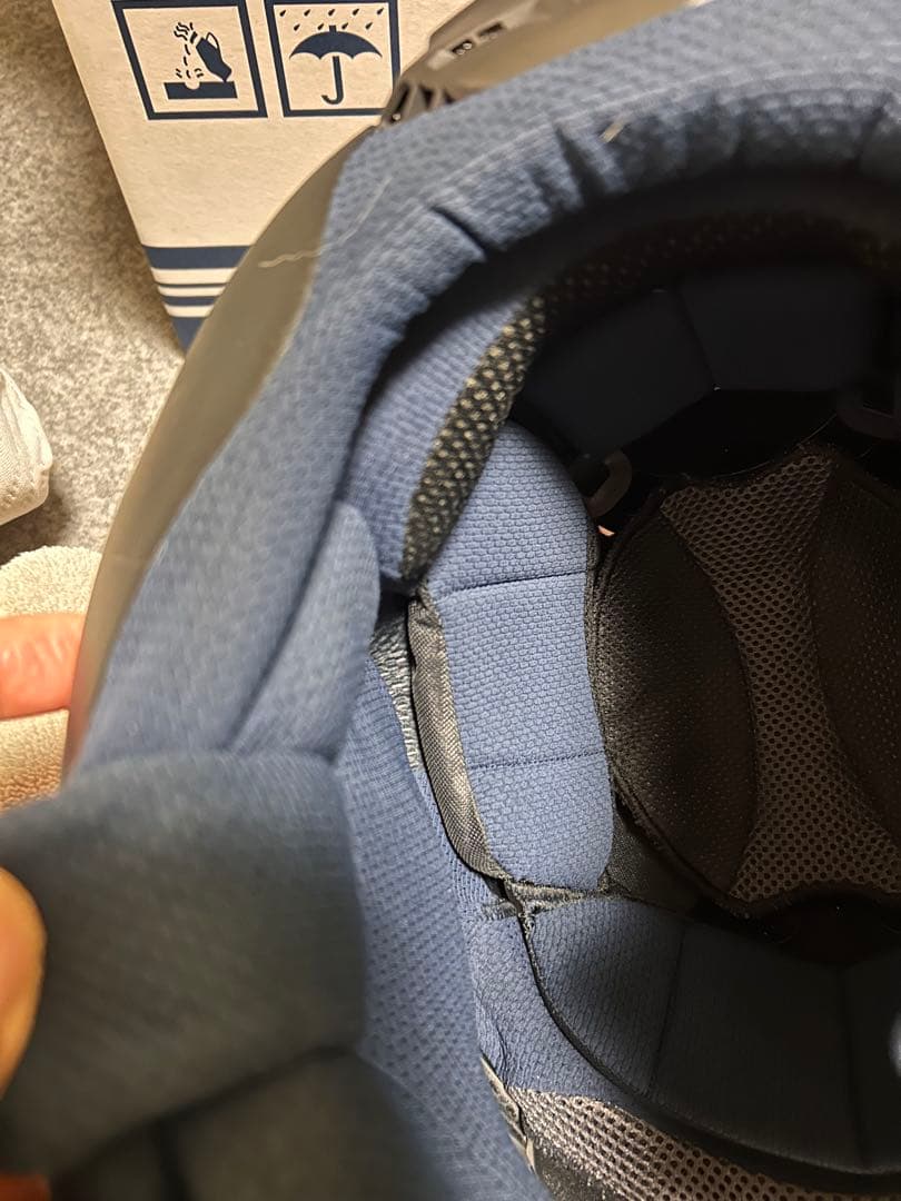 RX-7X GHOST BLUEアライヘルメット 57〜58cm Mサイズ極美品