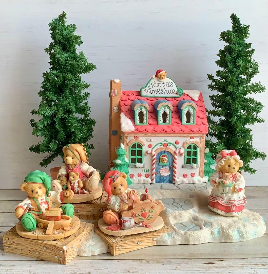 チェリッシュドテディーズ サンタの工房 6 点セット