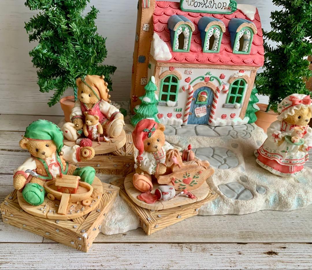 チェリッシュドテディーズ サンタの工房 6 点セット