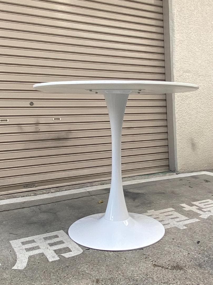 「A196」Eero Saarinen チューリップテーブル 800Φ リプロ
