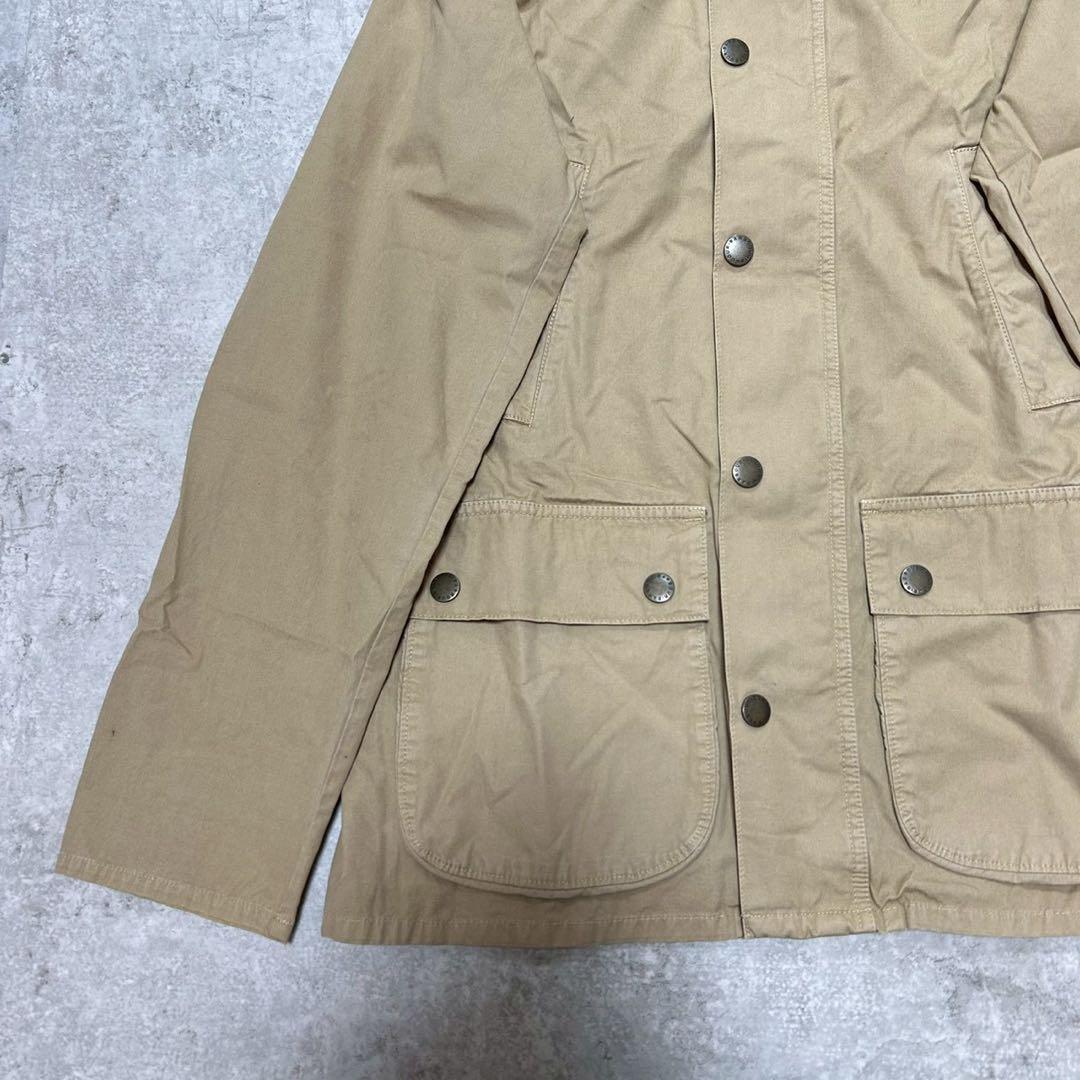 バブアー ノンオイルジャケット スリーワラント ビデイル ベージュ